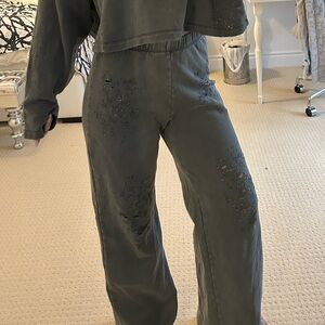 Zara Charcoal Lounge Set